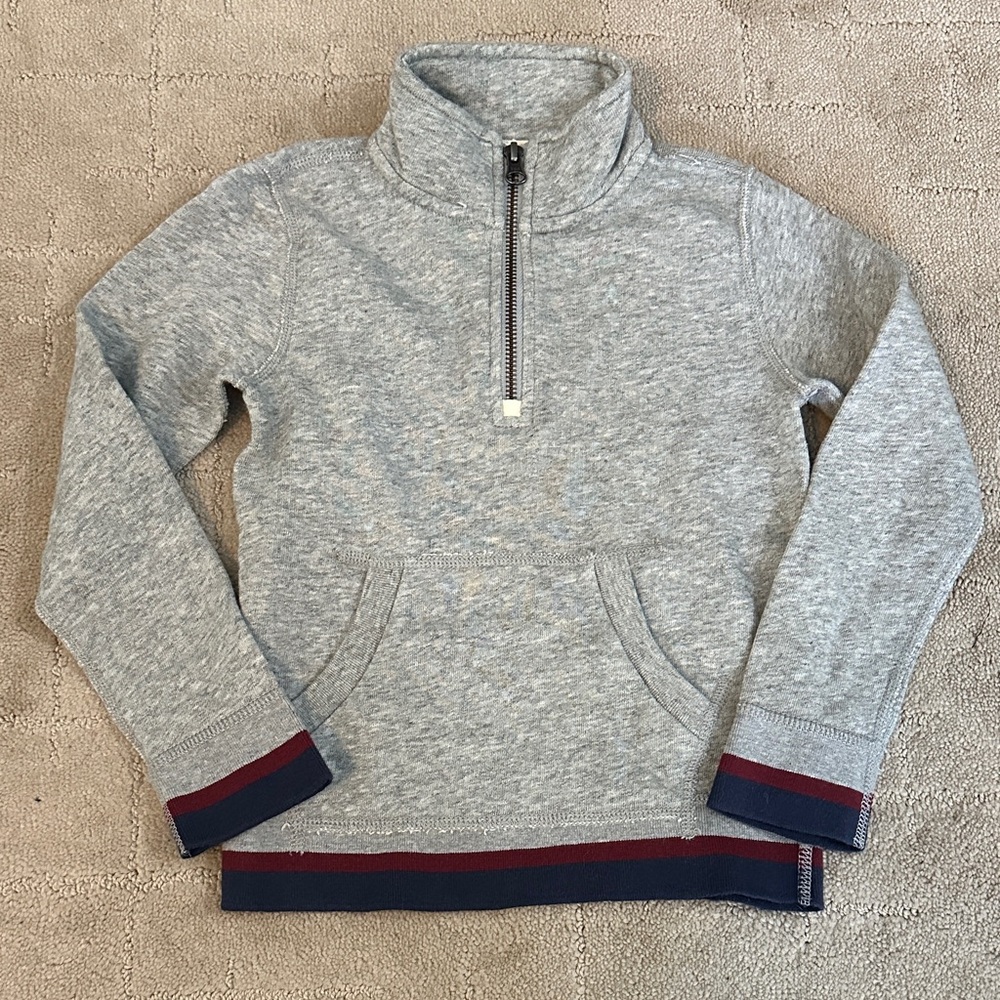 J.Crew boys 1/2 zip size 4/5 New without tags⚡️